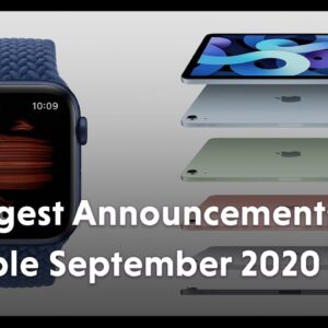 Biggest Announcements at Apple September 2020 Event