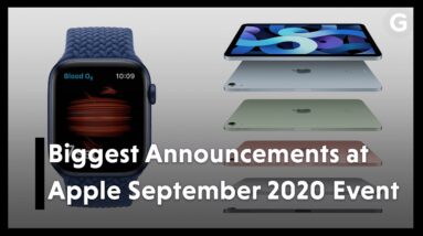 Biggest Announcements at Apple September 2020 Event
