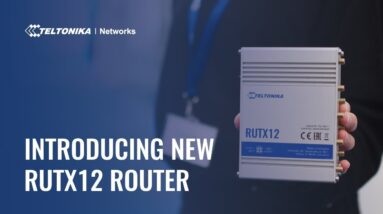 Introducing the RUTX12 Industrial Cellular Router | Teltonika Networks