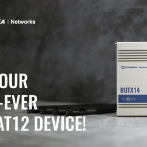 RUTX14 - LTE CAT12 Industrial Cellular Router
