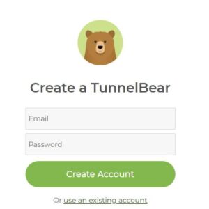 TunnelBear Screenshot