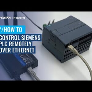 How to control your Siemens PLC remotely over Ethernet with RUT240?