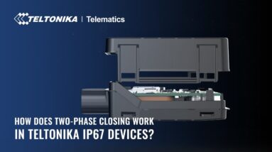 New Teltonika IP67 Waterproof Casing: Easily Grips In Several Clicks