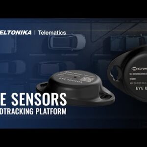 Teltonika & 3Dtracking Webinar: EYE Sensors On 3Dtracking Platform