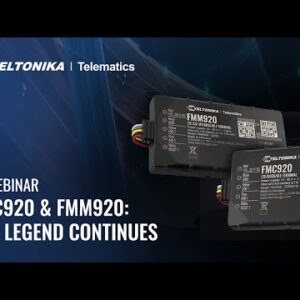 Teltonika Webinar – FMC920 & FMM920 Trackers: The Legend Continues