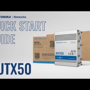 RUTX50 - Industrial 5G Router | Quick Start Guide