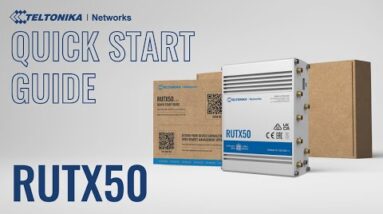 RUTX50 - Industrial 5G Router | Quick Start Guide