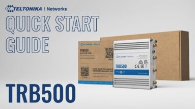 TRB500 - Industrial 5G Gateway | Quick Start Guide
