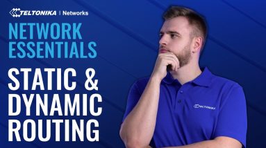 Difference between Static and Dynamic Routing | Network Essentials