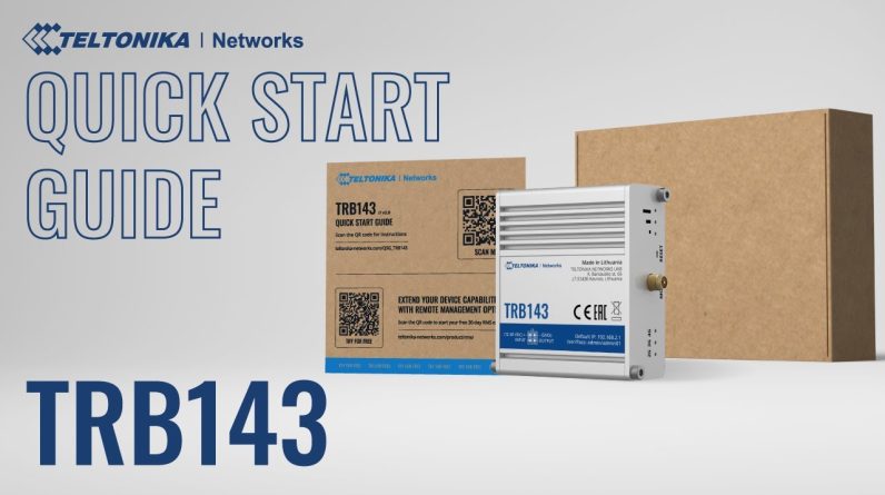 TRB143 - M-Bus Cellular Gateway | Quick Start Guide