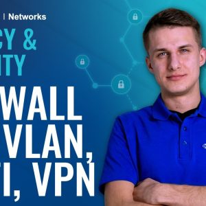 How to Use a Firewall for VLAN, Wi-Fi, and VPN - Office Network Security