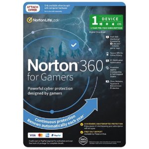 Norton 360 For Gamers