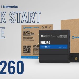 RUT260 -  LTE Cat 6 Cellular Router | Quick Start Guide