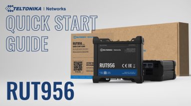 RUT956 Industrial Cellular Router Quick Start Guide | Teltonika Networks