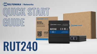 RUT240 Industrial Cellular Router Quick Start Guide | Teltonika Networks