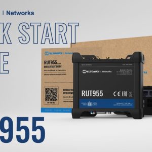 RUT955 Industrial Cellular Router Quick Start Guide | Teltonika Networks