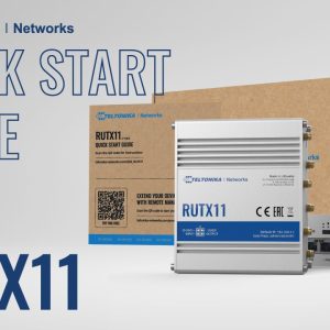 RUTX11 Industrial Cellular Router Quick Start Guide | Teltonika Networks